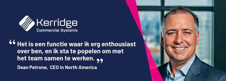 Feature image over Dean Petrone benoemd tot KCS CEO in Noord-Amerika.