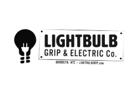 Lightbulb Grip and Electric logo