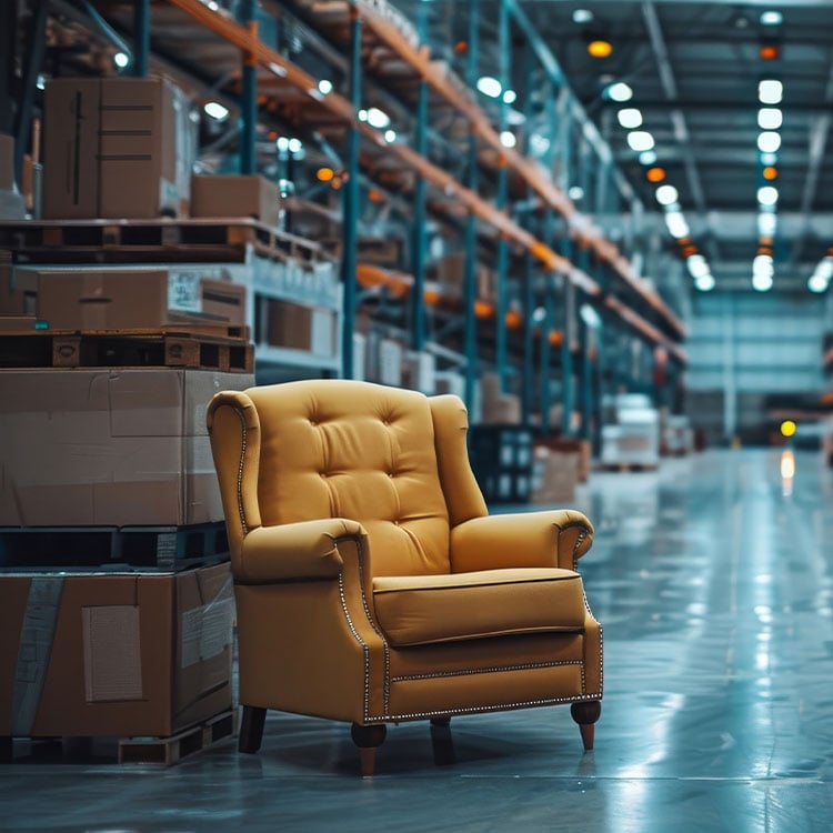 Manage your furniture and home goods distribution business with KCS Software.