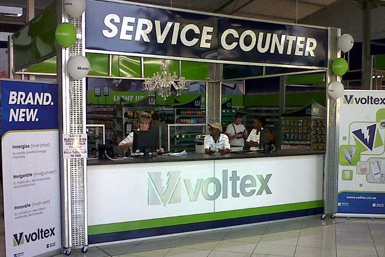 Voltex service counter